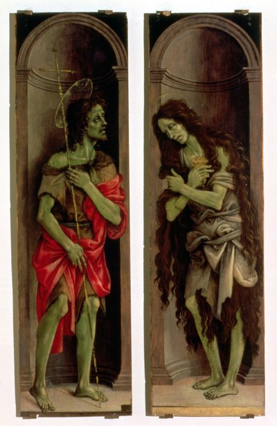 St. John the Baptist and St. Mary Magdalene by Filippino Lippi